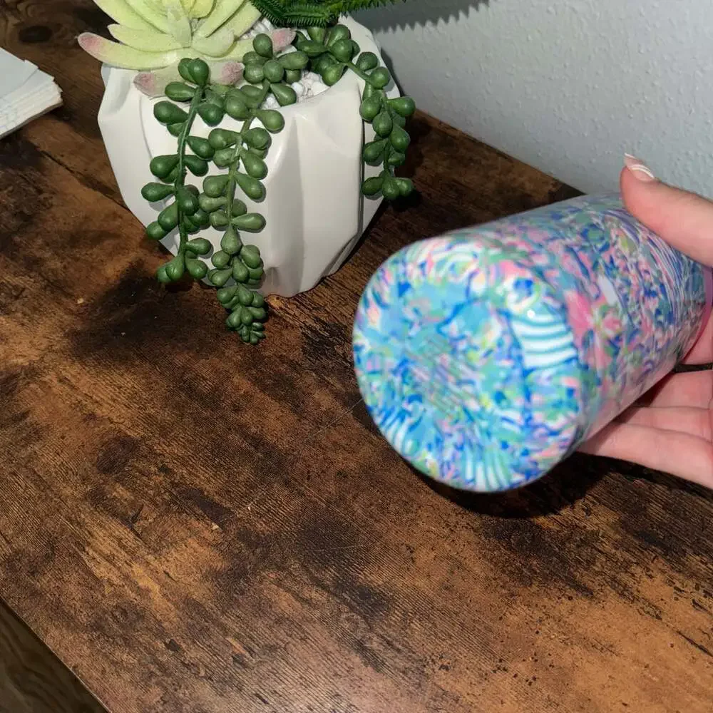 Lilly Pulitzer Insulated Can Cooler/Tumbler in Ibiza Cabana Print